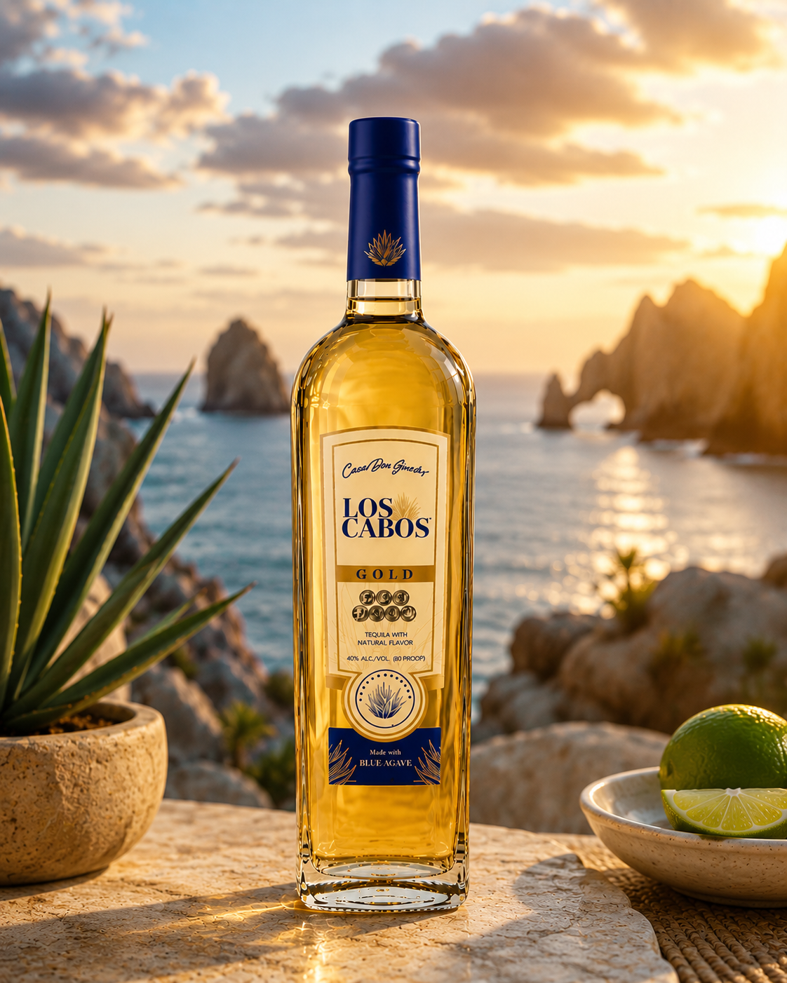 LOS CABOS TEQUILA GOLD