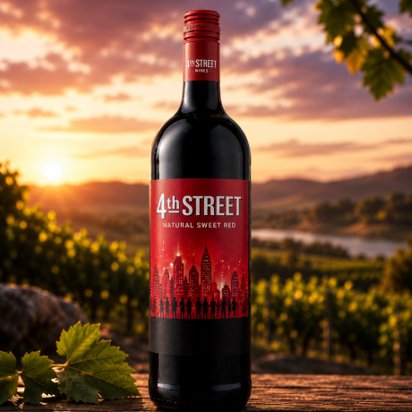4TH STREET NATURAL SWEET RED WINE