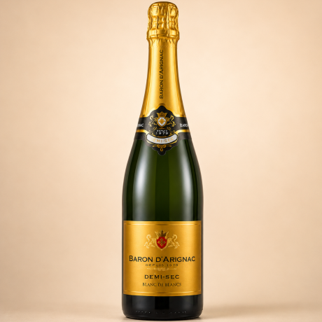 BARON D ARIGNAC MOUSSEUX DEMI-SEC