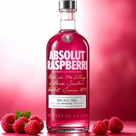 ABSOLUT VODKA RASPBERRY
