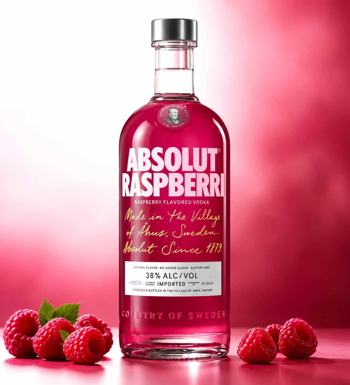 ABSOLUT VODKA RASPBERRY